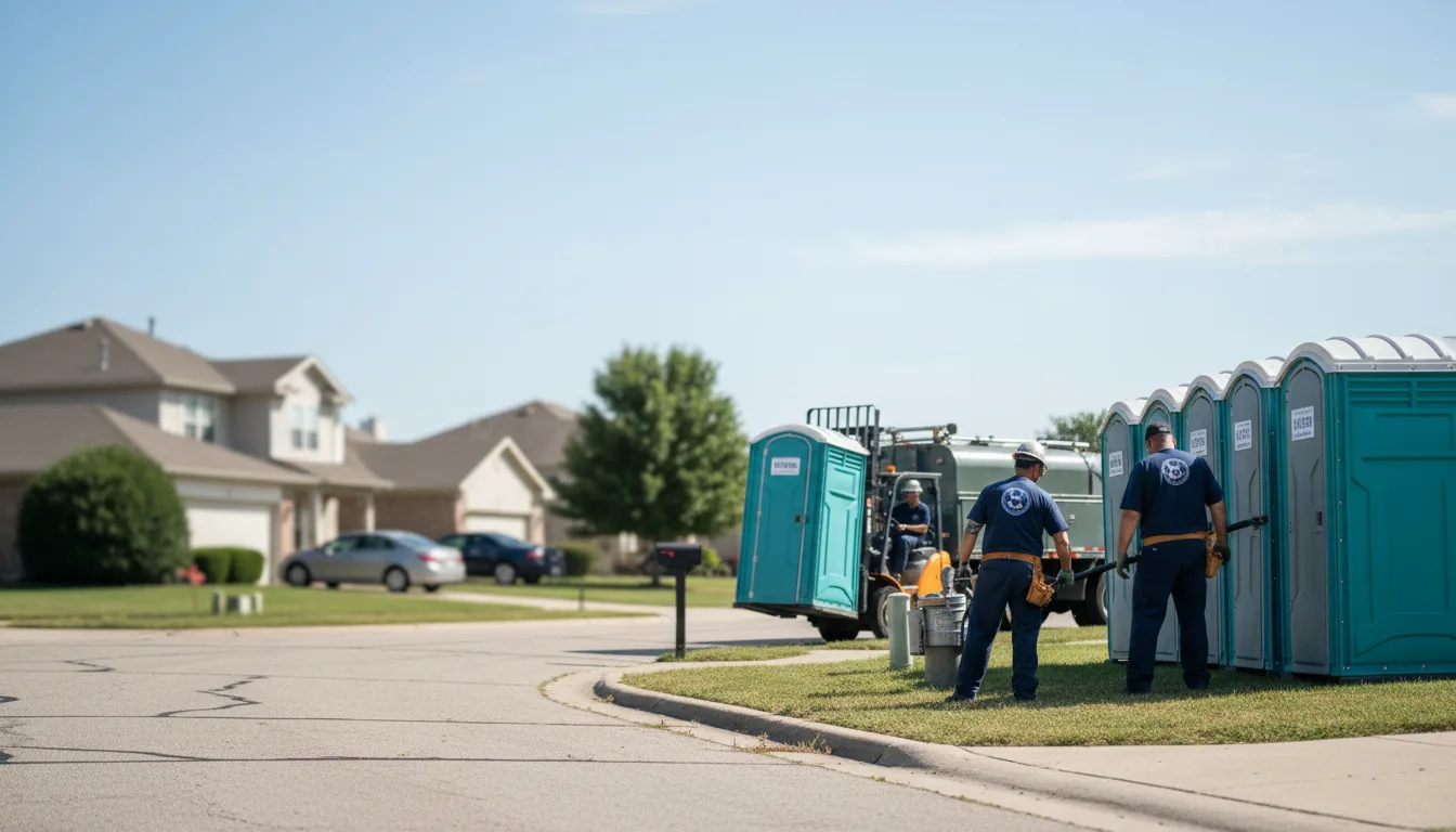 Porta Potty Rental in Shongaloo, LA near me